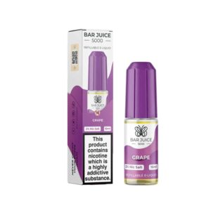Grape Bar Juice 5000 10ml Nic Salt E liquid