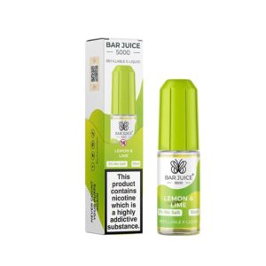 Lemon Lime Bar Juice 5000 10ml Nic Salt E liquid