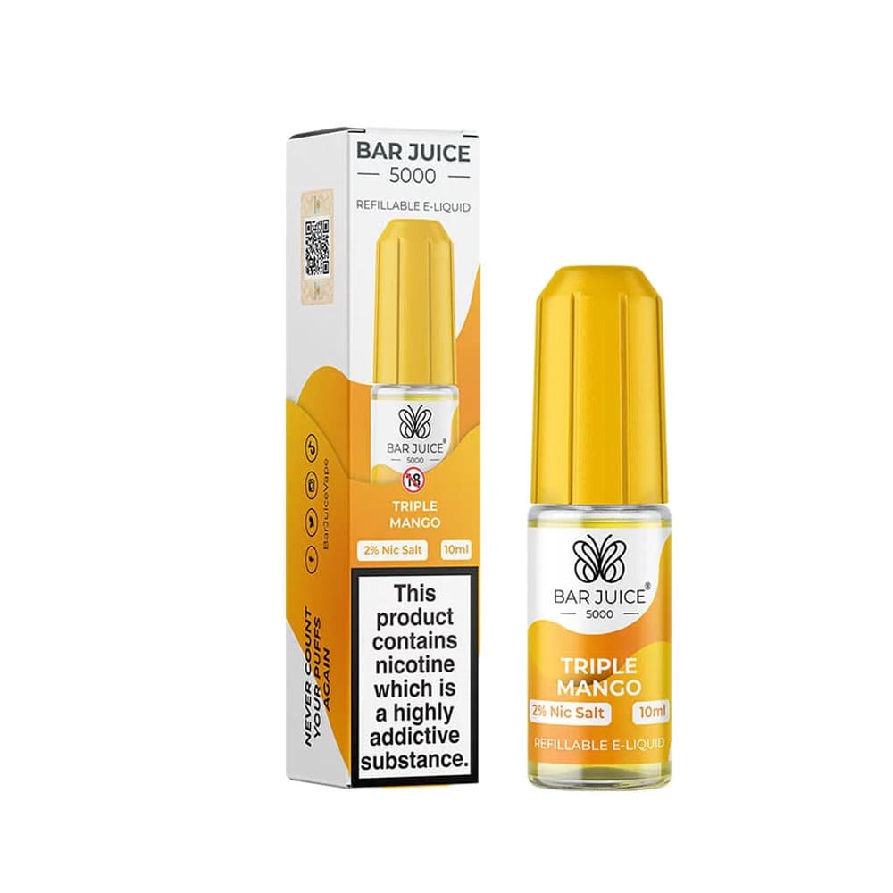 Triple Mango Bar Juice 5000 10ml Nic Salt E liquid