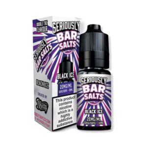 Black Ice Doozy Vape Seriously Bar 10ml Nic Salts E Liquid