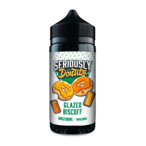 Glazed Biscoff Doozy Vape Seriously Donuts 100ml Shortfill E Liquid