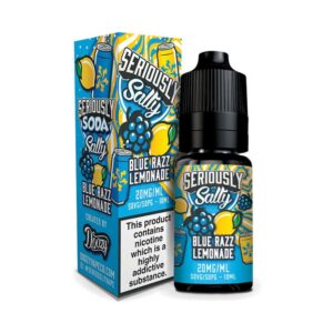 Blue Razz Lemonade Doozy Vape Seriously Soda 10ml Nic Salts E Liquid