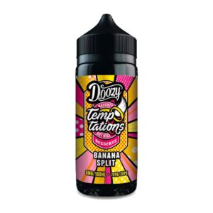 Banana Split Doozy Vape Temptations 100ml Shortfill E Liquid