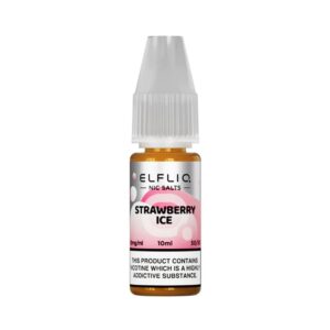 Strawberry Ice ELFLIQ 10ml Nic Salt E Liquid