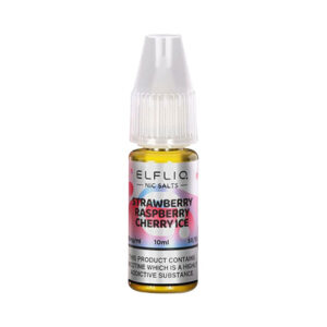 Strawberry Raspberry Cherry Ice ELFLIQ 10ml Nic Salt E Liquid