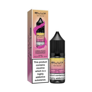 Lemon Peach Passionfruit Elux Legend 10ml Nic Salt E Liquid