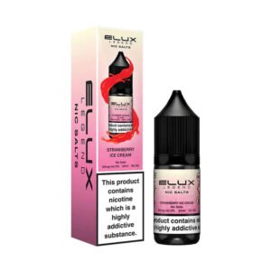 Strawberry Ice Cream Elux Legend 10ml Nic Salt E Liquid