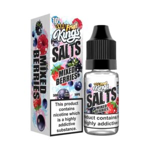 Mixed Berries Fruit Kings 10ml Nic Salt E Liquid