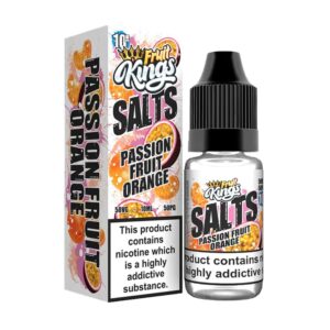 Passion Fruit Orange Fruit Kings 10ml Nic Salt E Liquid