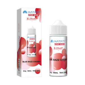 Blue Razz Cherry Hayati Pro Max 100ml Shortfill Eliquid