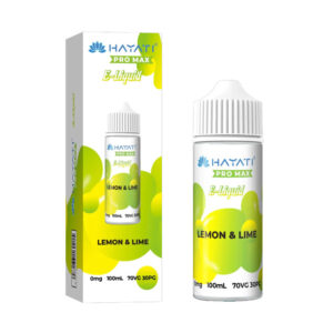 Lemon & Lime Hayati Pro Max 100ml Shortfill Eliquid