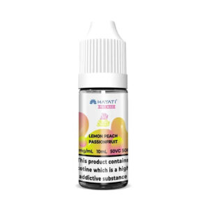 Lemon Peach Pasion Fruit Hayati Pro Max 10ml Nic Salts E Liquid