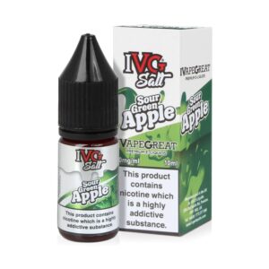 Sour Green Apple IVG 10ml Nic Salts E Liquid