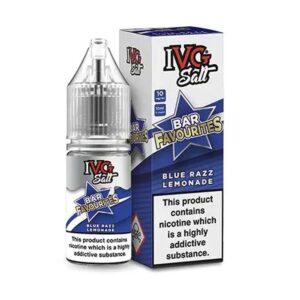 Blue Razz Lemonade IVG Bar Favourites 10ml Nic Salts E Liquid