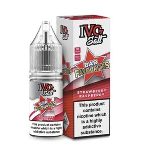 Strawberry Raspberry IVG Bar Favourites 10ml Nic Salts E Liquid