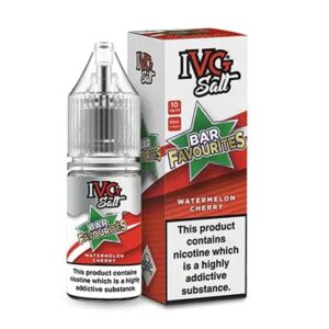 Watermelon Cherry IVG Bar Favourites 10ml Nic Salts E Liquid