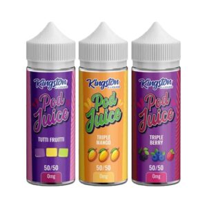 Kingston Pod Juice 50/50 100ml Shortfill Eliquid