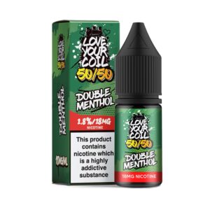 Double Menthol Love Your Coil 10ml E Liquid