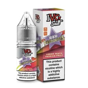 Lemon Peach Passionfruit IVG Bar Favourites 10ml Nic Salt E Liquid