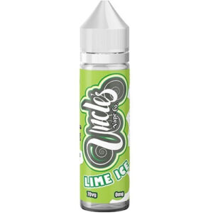 Lime Ice Uncle's Vape Co 50ml Shortfill E Liquid