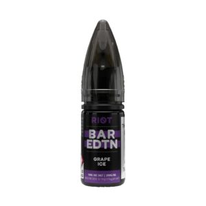 Grape Ice Riot Squad BAR EDTN 10ml Nic Salt E Liquid