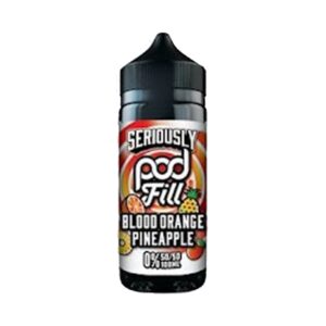 Blood Orange Pineapple Doozy Seriously Pod Fill 100ml Shortfill E liquid