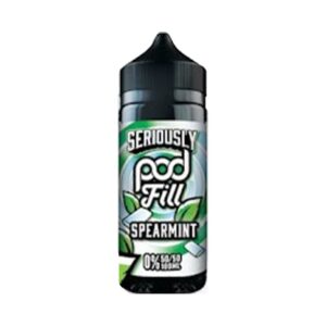 Spearmint Doozy Seriously Pod Fill 100ml Shortfill E liquid
